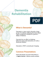 Rehabilitation For Dementia