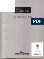 Paulo Henriques Britto - Macau-Companhia Das Letras (2004)