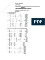 Sheet 5 Transportation Problem