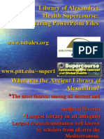 Library of Alexandria Health Supercourse: Sharing Powerpoint Files
