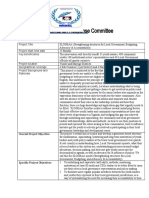 West Nile Humanitarian Response Committee: Project Brief