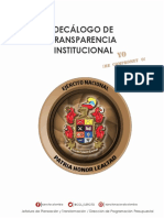 3.1 Decalogo de Transparencia