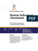 SIA Modul 03 Teknik Dokumentasi - Pengembangan Sistem