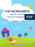 Fun Worksheets: Literacy & Communication