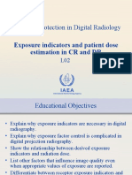 Radiation Protection in Digital Radiology: Exposure Indicators and Patient Dose Estimation in CR and DR