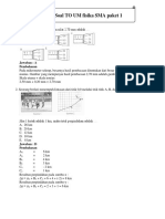 Soal TO UM Fisika SMA Paket 1