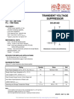 1.5ke Series: Transient Voltage Suppressor