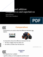 Comparatives and Superlatives