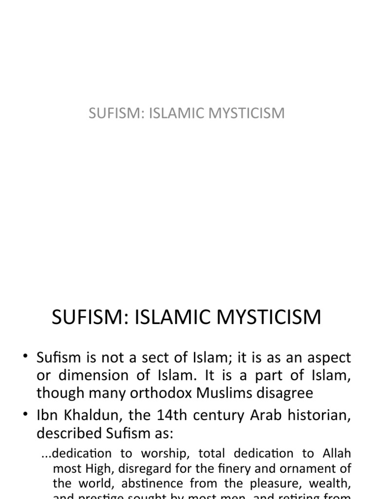 SUFISM FOR BEGINNERS visual data 3