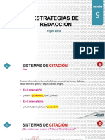 SESION 09 Estrategias de Redaccion