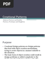 Lecture 3 Creational Patterns Complete