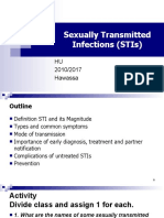 Sexually Transmitted Infections (Stis) : Hu 2010/2017 Hawassa