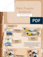 Daily Progress Scrapbook