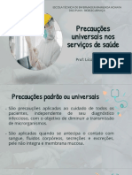 Precauções universais na enfermagem