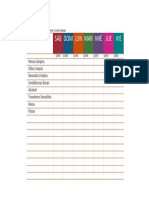 Lista de Tareas Semanales 1