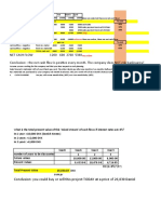 Net Cash Flow 1200 600 2760 5340 Conclusion:: The Net Cash Flow Is Positive Every Month. The Company Does NOT Risk Bankruptcy!