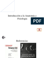 Introducción a la Anatomía y Fisiología