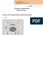 Activity#3 Multitester Reading