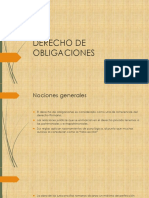 DERECHO DE OBLIGACIONES