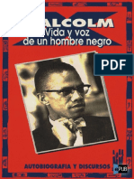 Malcolm X. Vida y Voz de Un Hombre Negro