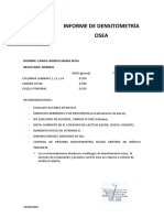 Informe de Densitometria Osea - Landa Heredia Maria Rosa
