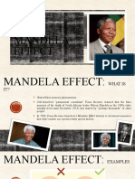Oral Presentation - Mandela Effect
