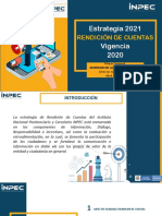 Estrategia - Plan de Rendición de Cuentas 2021