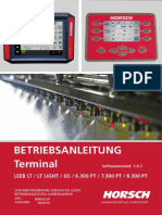 Horsch Terminal Leeb Bertriebsanleitung