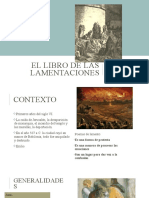 El Libro de Las Lamentaciones.