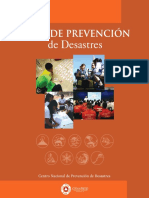 27. SEP. Guía de prevención de desastres