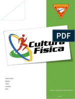 Especialidade de Cultura Fisica