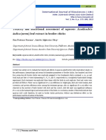 Azadirachta Indica: Toxicity and Nutritional Assessment of Aqueous (Neem) Leaf Extract in Broiler Chicks