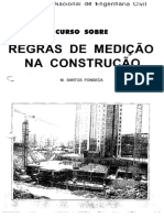 Regras de Medições LNEC