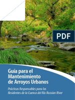 Guia Para El Mantenimiento de Arroyos Urbanos