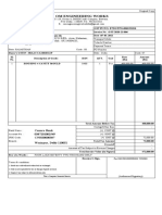 Tax Invoice for Housing Mould