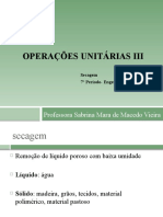 OPIII- Secagem