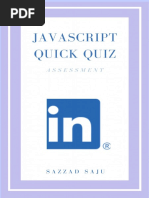 JavaScript Quick Quiz