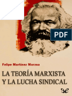 La Teoria Marxista y La Lucha Sindical