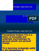 Transactional Analysis (Ta)