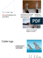 Grounding AND Crimping: Wrong