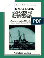 The Material Culture of Steamboat Passengers - Archaeological Evidence From The Missouri River
