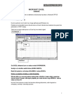 Uputstvo Excel - Osnove