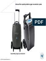 Two Options For 3 L/min Continuous-Flow Capable Portable Oxygen Concentrator System