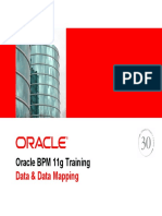 Oracle BPM 11g Training: Data & Data Mapping