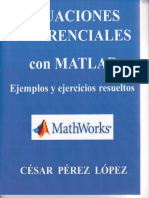 Ecuaciones Diferenciales Con MATLAB Cesar Perez Lopez