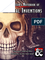 Bazelsteen's Notebook of Infernal Inventions