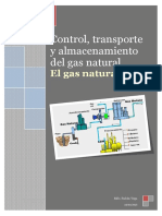 Vega-1-Control, Transporte Del Gas Natural