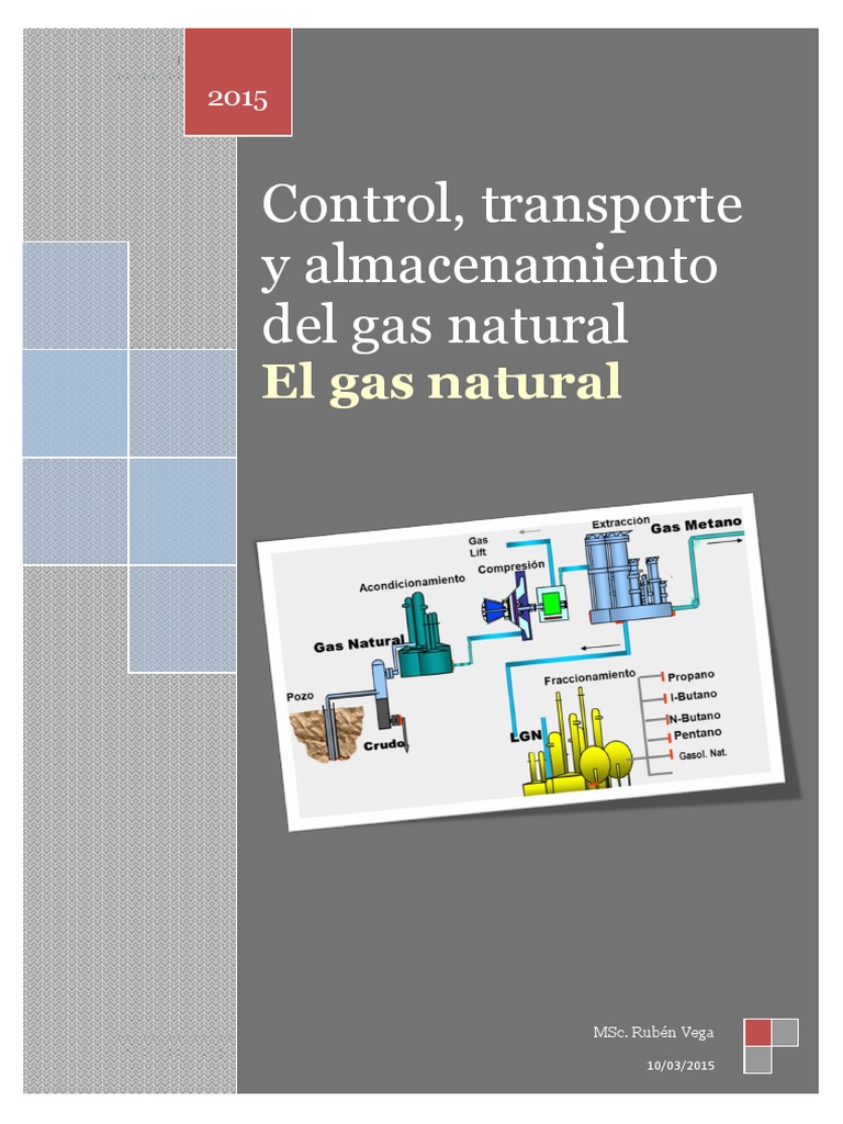 Control y transporte del gas natural | PDF | Gas natural | Petróleo