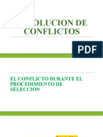 SESION RESOLUCION de CONFLICTOS en Las Contrataciones Con El Estado