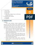 Analisis Biaya, Penerimaan Dan Pendapatan Usahatani